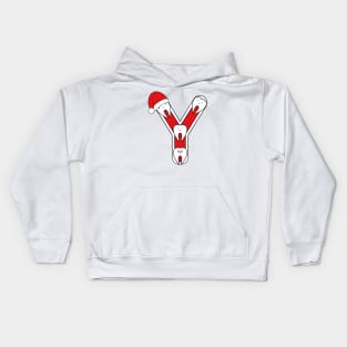 Letter Y (Happimola Christmas Alphabet) Kids Hoodie